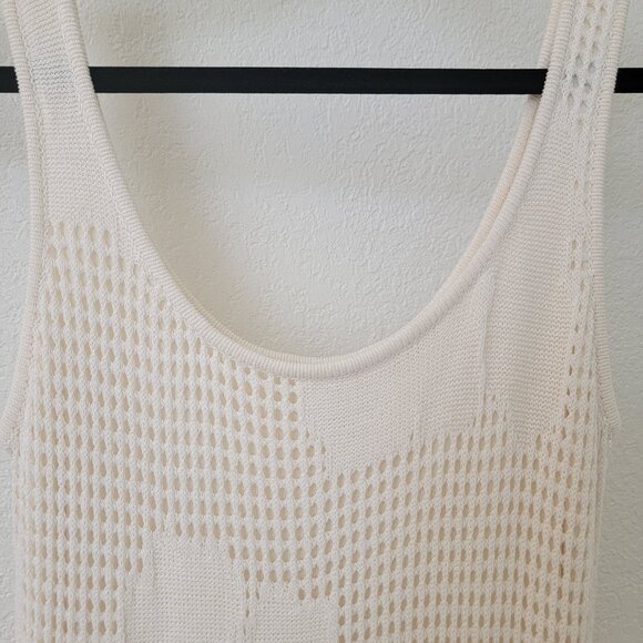 Z SUPPLY Praya Fleur Crochet Midi Dress in Natural XS BRAND NEW - Picture 6 of 13